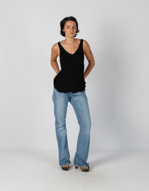 Vintage bke S straight jeans in light blue, 1 of 4