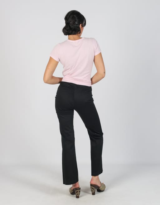 Vintage Blasting S woven trousers in black, 3 of 4