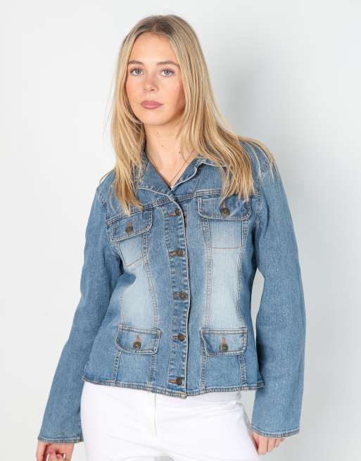 Vintage BlueMotion L denim jacket in blue