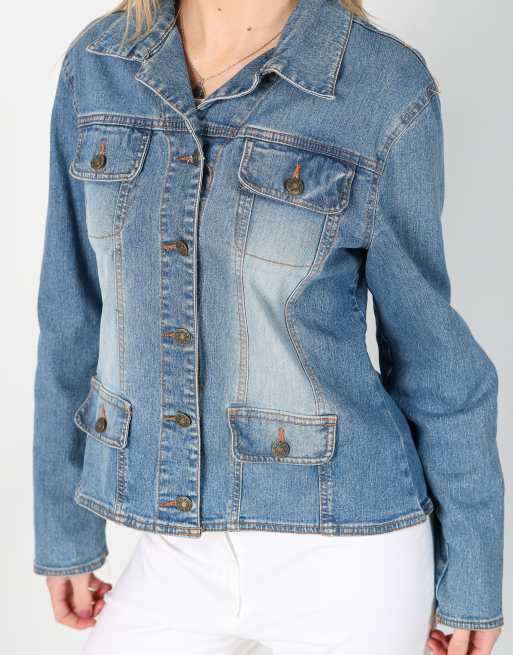 Vintage BlueMotion L denim jacket in blue, 4 of 4