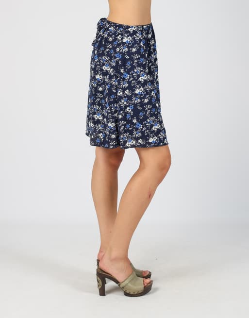 Vintage BlueMotion S woven midi skirt in blue, 2 of 4