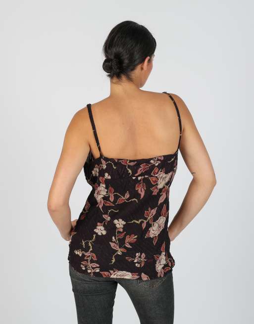 Vintage Bluoltre M cami in brown, 2 of 4