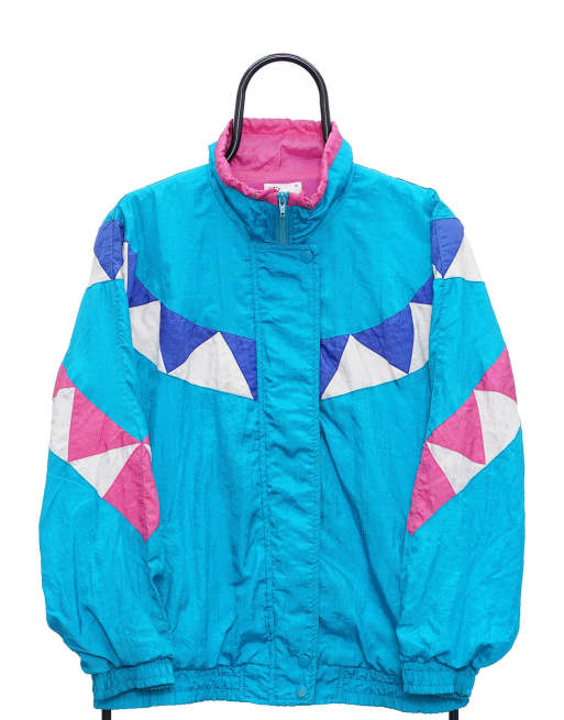 Half zip fleece sweater with regular fit Vintage Bocoo size M windbreaker jacket in blue Cra wallonieShops