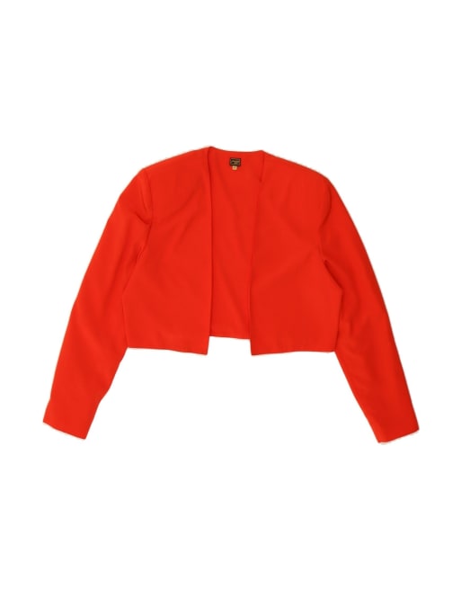 Vintage Bolero Jacket It 42 Medium In Red