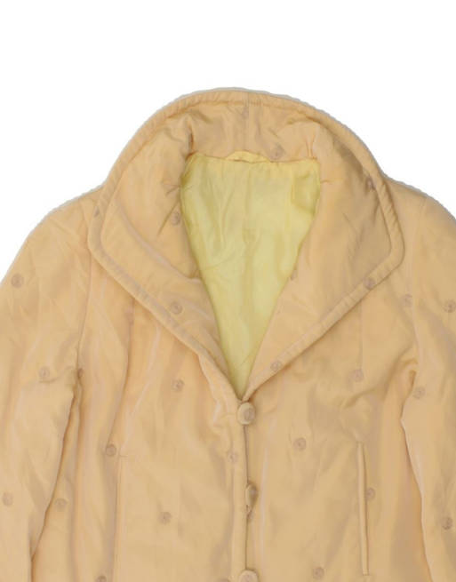 Vintage Bolero Jacket UK 14 Large In Yellow, 3 of 4