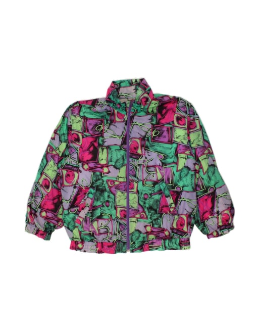 Vintage Bomber Jacket EU 38/40 Medium In Multicoloured