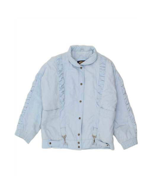 Vintage Bomber Jacket EU 46 XL In Blue