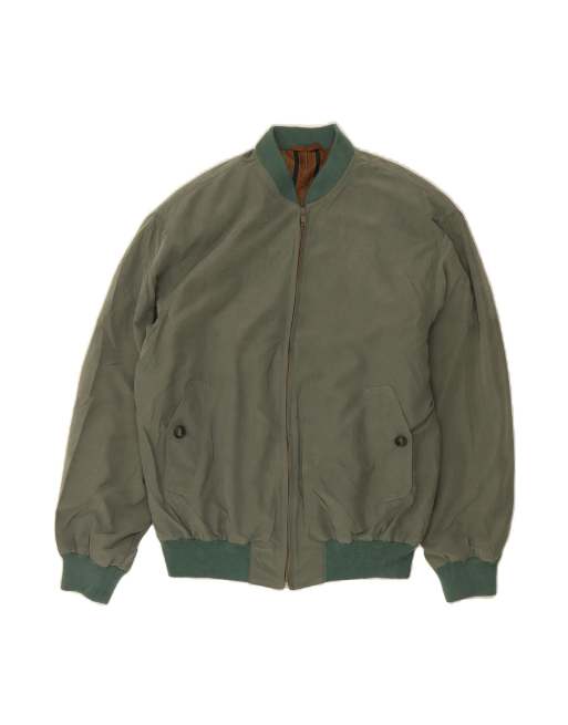 Vintage Bomber Jacket It 48 Medium In Green