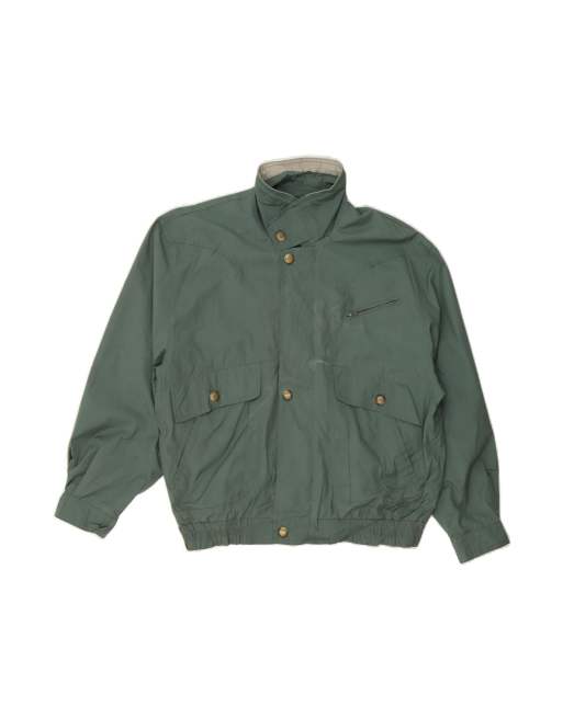Vintage Bomber Jacket It 52 XL In Green
