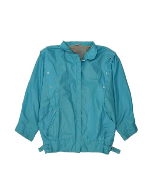 Vintage Bomber Jacket UK 18 XL In Blue