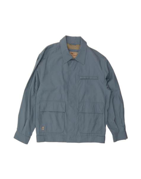 Vintage Bomber Jacket UK 40 Large In Blue - view 1