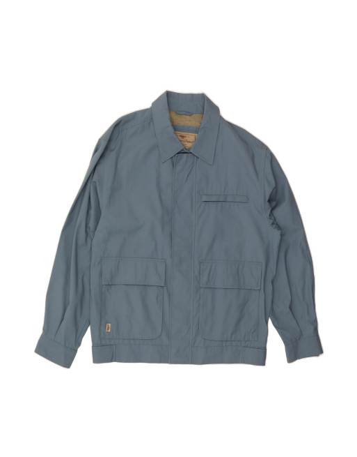 Vintage Bomber Jacket UK 40 Large In Blue