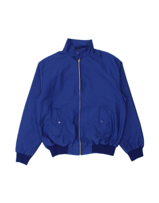 Vintage Bomber Jacket UK 42 XL In Blue