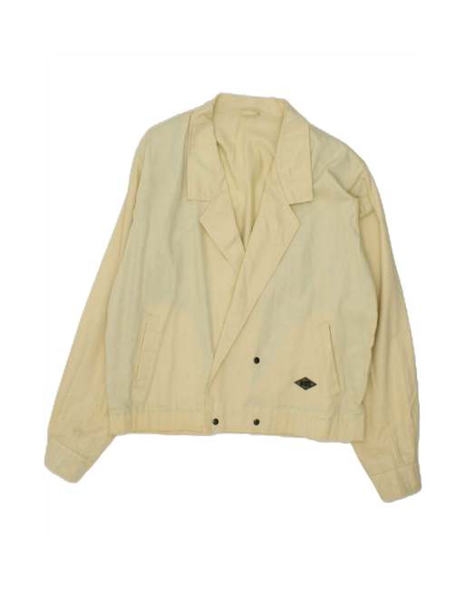 Vintage Bomber Jacket UK 42 XL In Yellow