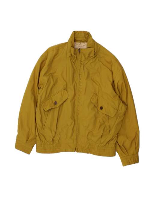 Vintage Bomber Jacket UK 44 2XL In Yellow