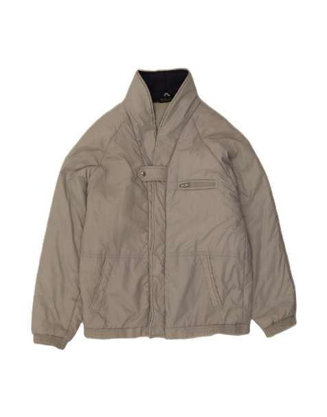 Vintage Bomber Padded Jacket It 48 Medium In Grey - view 1