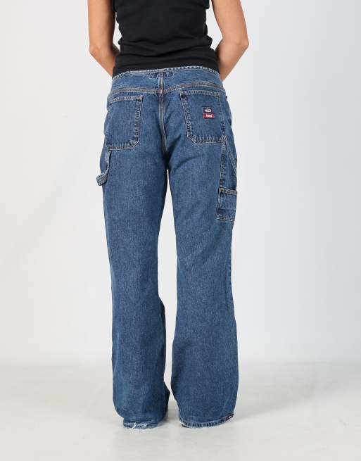 Vintage Bongo 32x32 denim carpenter jeans in blue