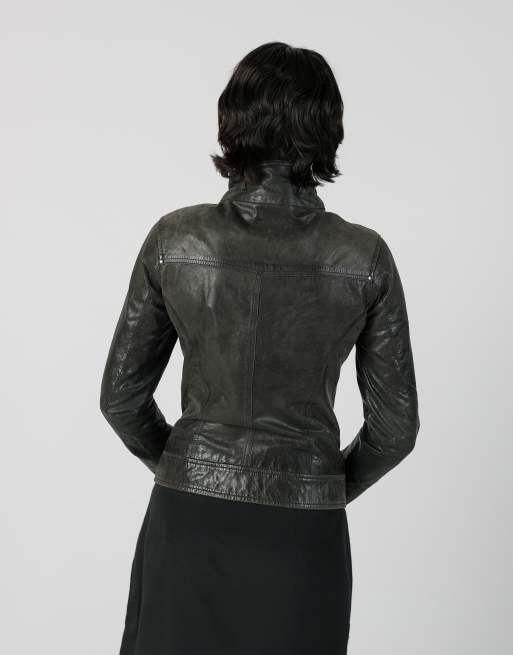 Vintage Bonobo S leather jacket in black, 2 of 4