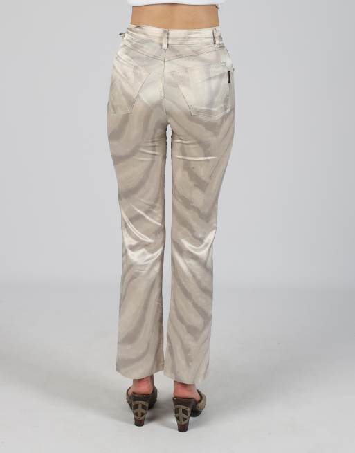 Vintage Boosley Jeans XS woven trousers in beige, 4 of 4