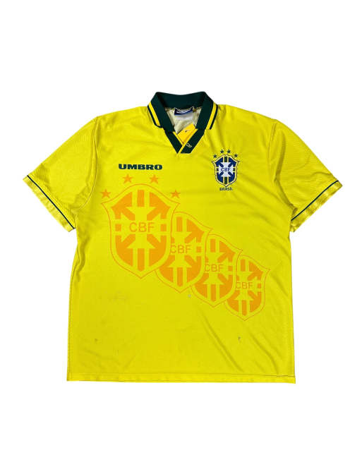 Vintage Brazil '94 Umbro Football Shirt, 1 of 6