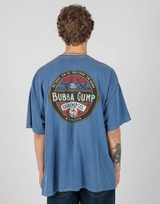 Vintage Bubba Gump xxl t-shirt in blue, 3 of 4
