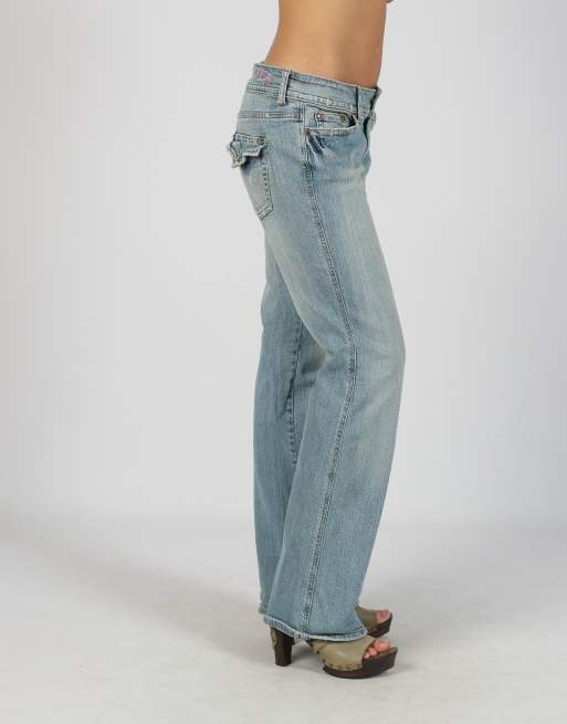 Vintage Bubblegum USA S bootcut jeans in blue, 2 of 4