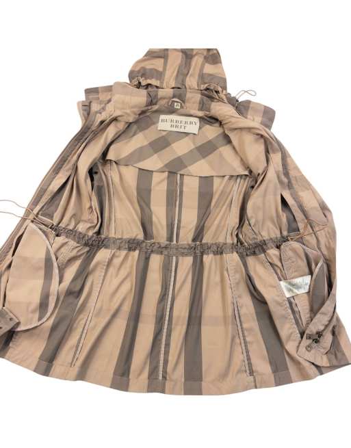 Vintage Burberry Brit Nova Check Rain Jacket Size S, 4 of 7