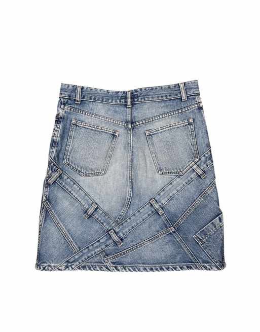 Vintage Burberry Denim Skirt, 2 of 5