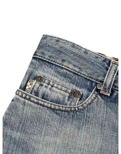 Vintage Burberry Denim Skirt, 3 of 5
