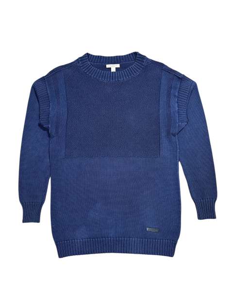 Vintage Burberry jumper size m in navy - view 1