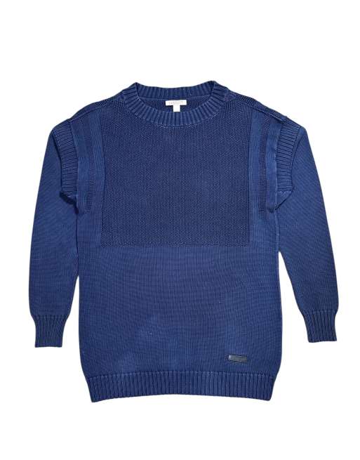 Vintage Burberry jumper size m in navy