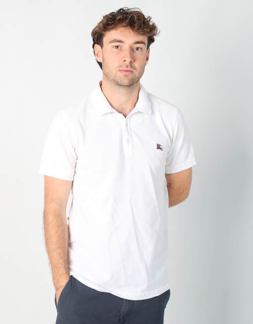 Vintage Burberry l t-shirt in ivory