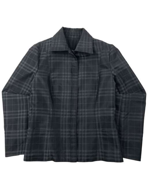 Vintage Burberry Nova Check Button Up Jacket Size M