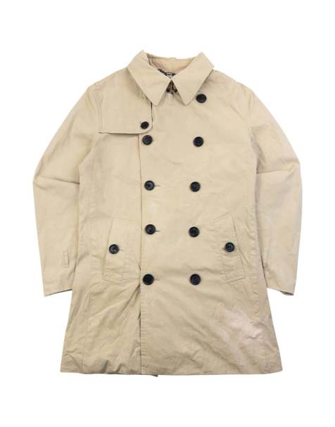 Vintage Burberry Nova Check Lined Trench Jacket Size M - view 1