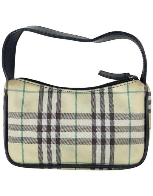 Vintage Burberry nova check mini handbag beige
