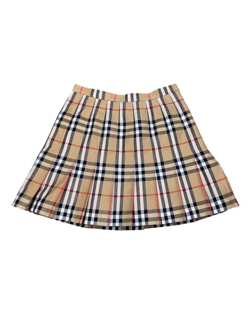 Vintage Burberry Plaid Mini Skirt, 1 of 4