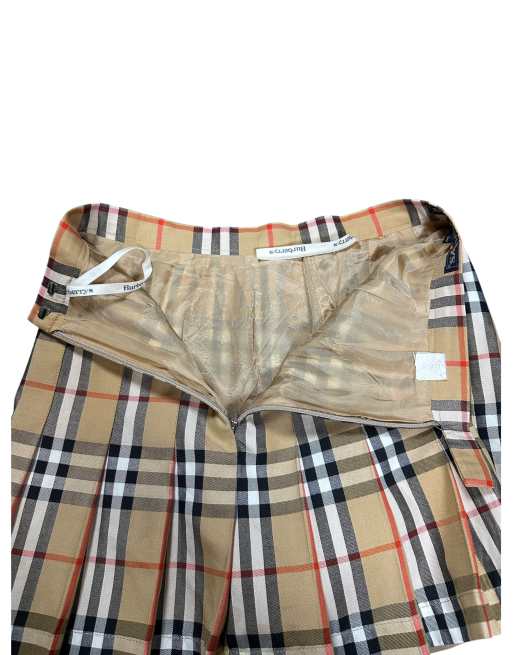 Vintage Burberry Plaid Mini Skirt, 3 of 4