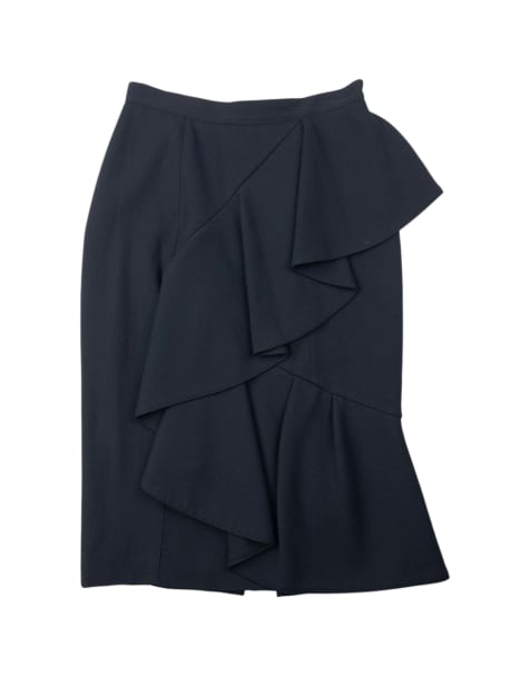 Vintage Burberry Prorsum Ruffle Skirt Size W25 - view 1