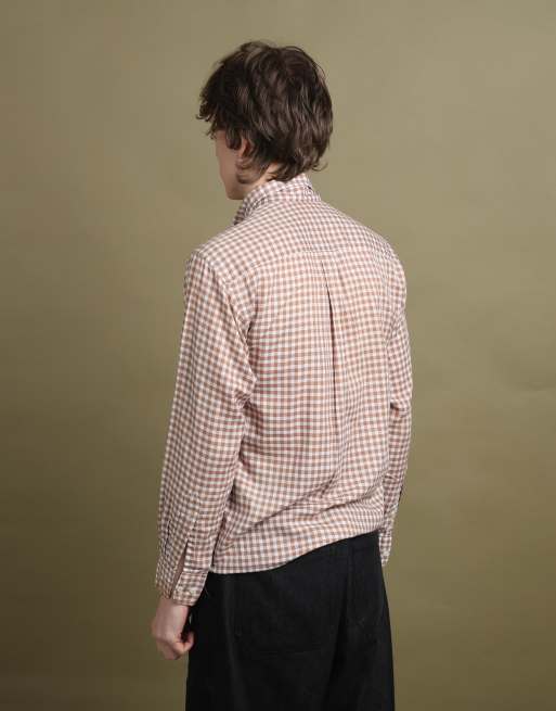 Vintage Burberry Shirt size S in Burnt Orange, 4 of 4