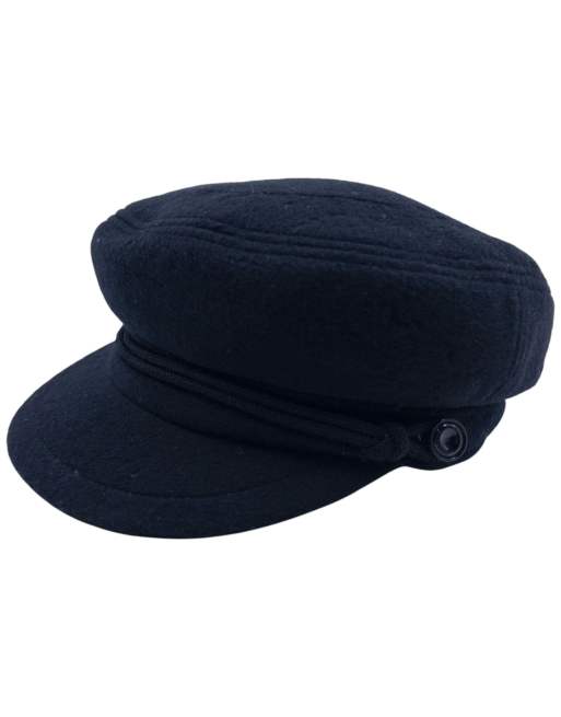 Vintage Burberry Wool Newsboy Hat Size M