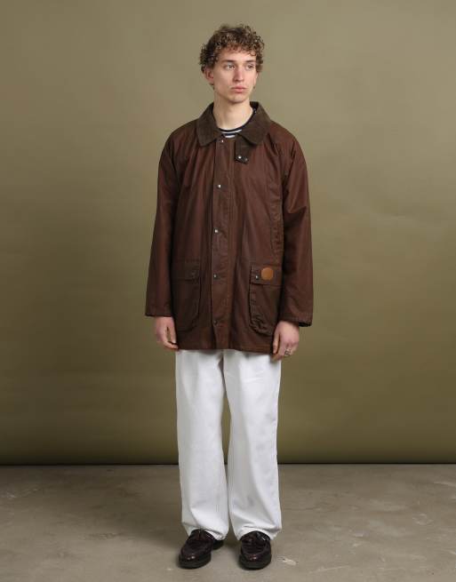 Vintage Burberry's Wax Jacket size XL in Brown, 2 of 5