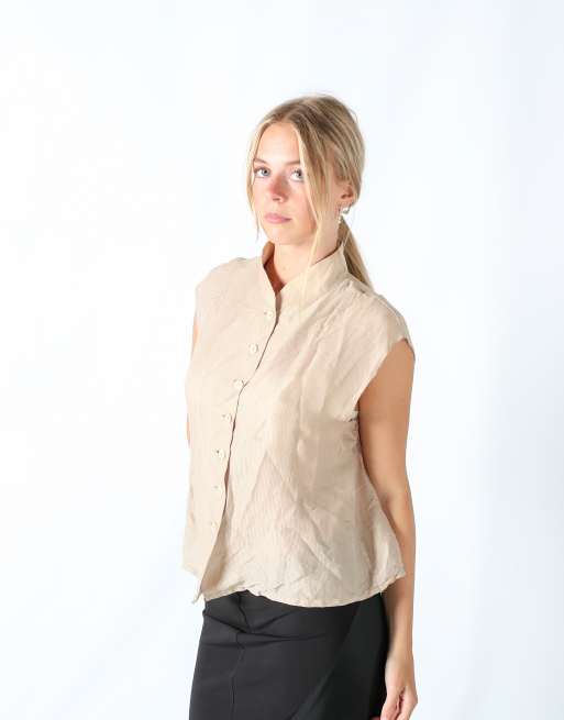 Vintage Byblos L blouse in beige