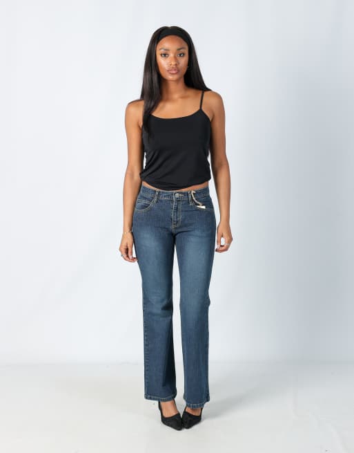 Vintage B.Young S flare jeans in blue