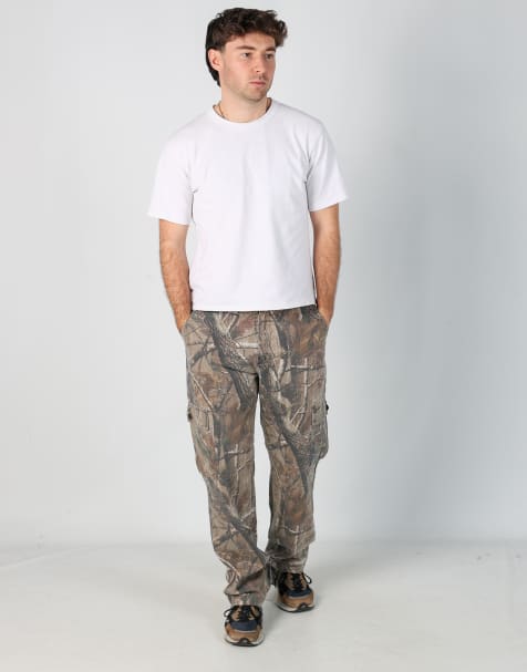 Vintage Cabela's Realtree 32x32 woven cargo pants in brown - view 1