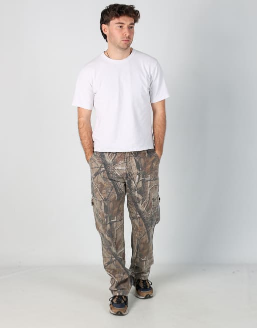 Vintage Cabela's Realtree 32x32 woven cargo pants in brown