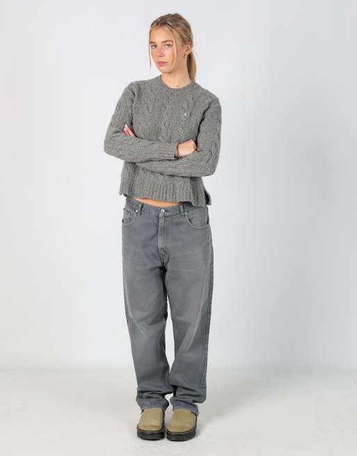 Vintage Calvin Klein 28x35 denim jeans in grey