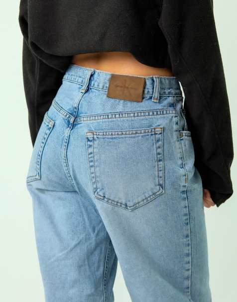 Vintage Calvin Klein 32x30 Denim Jeans Light Blue - view 1