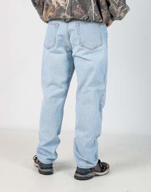 Vintage Calvin Klein 34x32 denim jeans in light blue