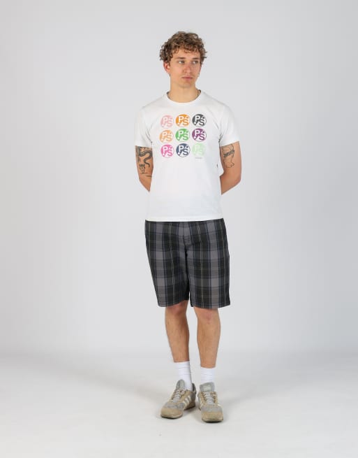 Vintage Calvin Klein 36x31 canvas cargo shorts in black, 2 of 4