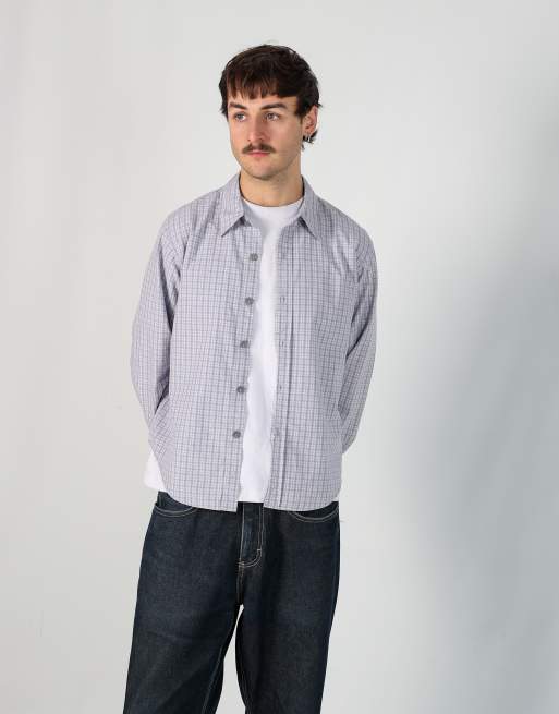 Vintage Calvin Klein l long sleeve shirt in light blue